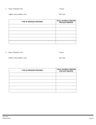 Form HEA1901 Annual Hospital Registration and Planning Report - Ohio, Page 5