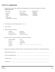 Form HEA1901 Annual Hospital Registration and Planning Report - Ohio, Page 6