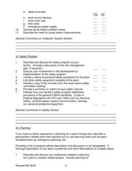 Ohio EPA Class IV Wastewater Treatment Examination Review Checklist - Ohio, Page 4