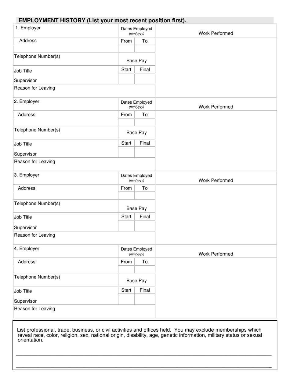 Regional Income Tax Agency (Rita) Employment Application - Ohio, Page 3