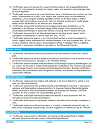Form 02AD032E Conditions of Provider Participation - Advantage Program Environmental Modifications - Oklahoma, Page 2