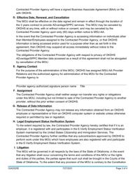 Form 02AD020E Memorandum of Understanding for Access to the Harmony System for the Provision of Advantage and State Plan Personal Care (Sppc) Services - Oklahoma, Page 3
