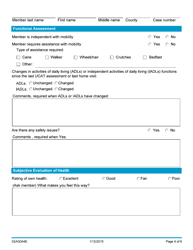 Form 02AG044E State Plan Personal Care Progress Note - Oklahoma, Page 4
