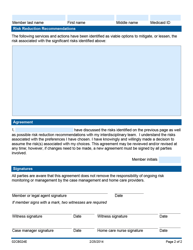 Form 02CB024E Member Negotiated Risk Agreement - Advantage Program - Oklahoma, Page 2
