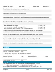 Form 02CB031E Environmental Modification Decision Tool - Advantage Program - Oklahoma, Page 2