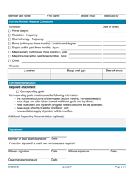 Form 02CB037E Request for Nutritional Supplements - Advantage Program - Oklahoma, Page 2