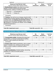Form 02HM002E (AG-002) Part II Uniform Comprehensive Assessment (Ucat) - Screening and Prioritization - Oklahoma, Page 2