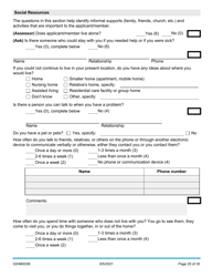 Form 02HM003E (AG-003) Part III Uniform Comprehensive Assessment - Medical Assessment - Oklahoma, Page 25
