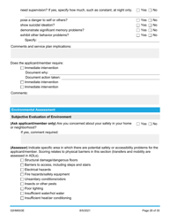 Form 02HM003E (AG-003) Part III Uniform Comprehensive Assessment - Medical Assessment - Oklahoma, Page 28