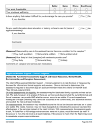 Form 02HM003E (AG-003) Part III Uniform Comprehensive Assessment - Medical Assessment - Oklahoma, Page 32
