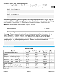 Form 02HM003E (AG-003) Part III Uniform Comprehensive Assessment - Medical Assessment - Oklahoma, Page 33