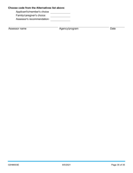 Form 02HM003E (AG-003) Part III Uniform Comprehensive Assessment - Medical Assessment - Oklahoma, Page 35