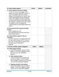 Form 03EN025E &quot;Child Support Computation&quot; - Oklahoma, Page 6