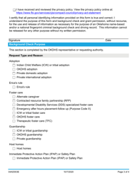 Form 04AD003E (ADM-130) Request for Background Check - Oklahoma, Page 3