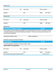 Form 04AF001E Resource Family Application - Oklahoma, Page 4