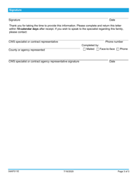 Form 04AF011E Resource Family Reference Letter for an Employer - Oklahoma, Page 3