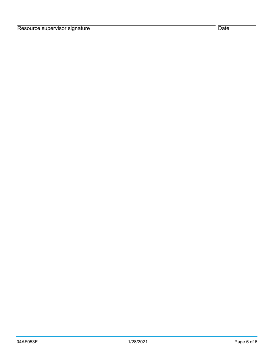 Form 04AF053E Resource Family Assessment Review Tool - Oklahoma, Page 6