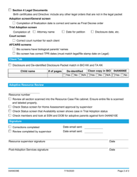 Form 04AN039E Finalized Case Review Checklist - Oklahoma, Page 2