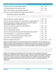 Form 04EF003E Enhanced Foster Care (Efc) Referral - Oklahoma, Page 2