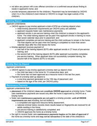 Form 04FC001E Initial Kinship Placement Agreement - Oklahoma (English/Spanish), Page 6