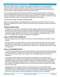 Form 04IC003E (ICPC100B) Interstate Compact on the Placement of Children (Icpc) Report on Child's Placement Status - Oklahoma, Page 2