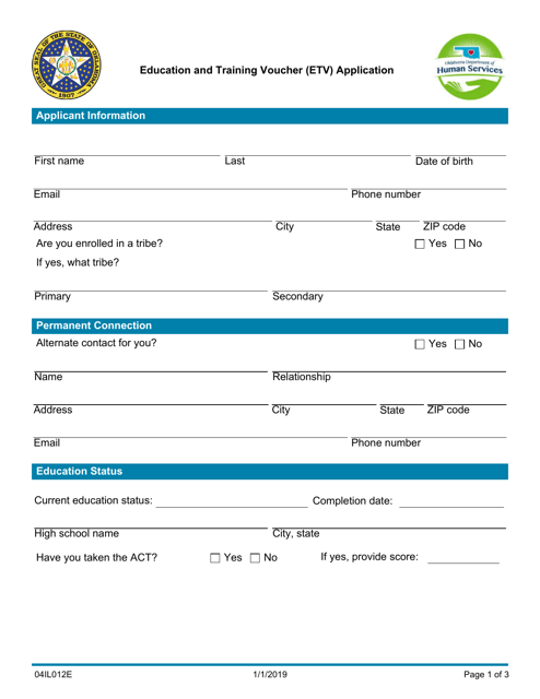 Form 04IL012E  Printable Pdf