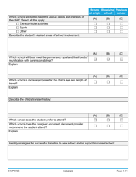 Form 04MP072E The Best Interest Determination - Oklahoma, Page 2