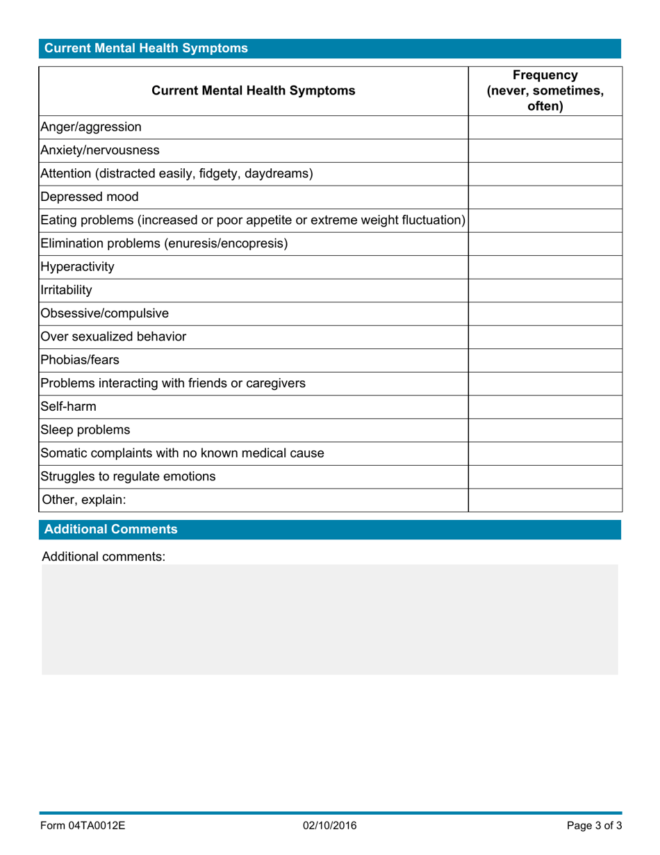 Form 04TA0012E Referral for Childrens Services - Oklahoma, Page 3