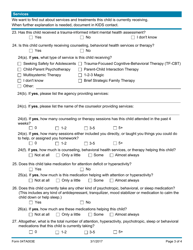 Form 04TA003E Child Behavioral Health Screener (6 Months, 0 Days - 8 Months, 31 Days) - Oklahoma, Page 3