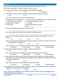 Form 04TA011E Child Behavioral Health Screener (4 - 17 Years) - Oklahoma, Page 3