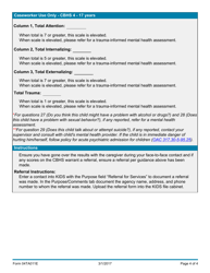 Form 04TA011E Child Behavioral Health Screener (4 - 17 Years) - Oklahoma, Page 4