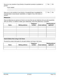 Form 06AC008E (DDS-8) &quot;Specialized Foster Care/Agency Companion Services Application&quot; - Oklahoma, Page 3