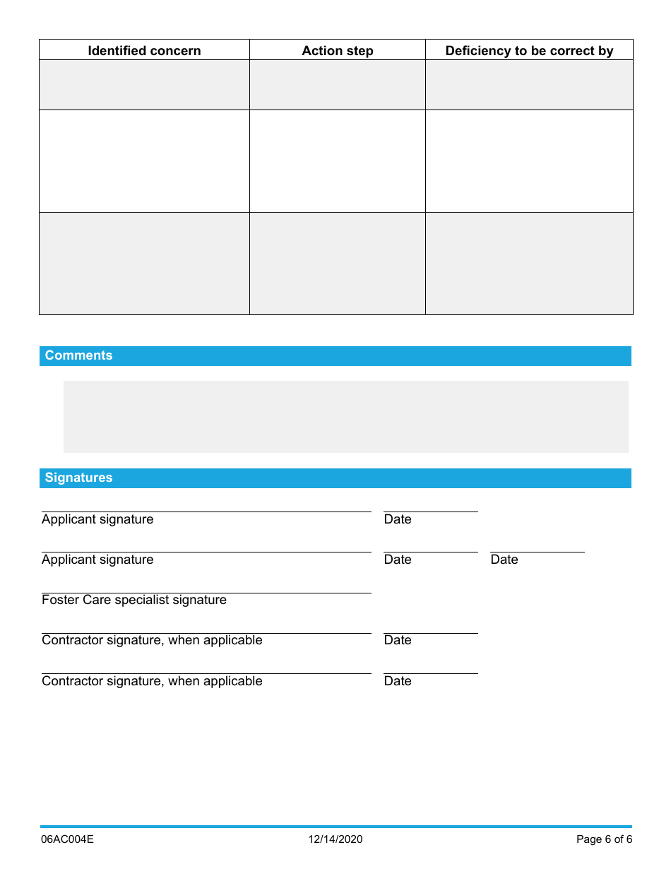 Form 06AC004E - Fill Out, Sign Online and Download Fillable PDF ...