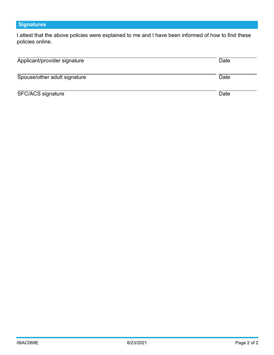 Form 06AC069E Review of Policies and Areas of Responsibilities - Oklahoma, Page 2