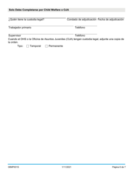 Formulario 06MP001S Solicitud De Servicios Para Discapacidades Del Desarrollo - Oklahoma (Spanish), Page 6