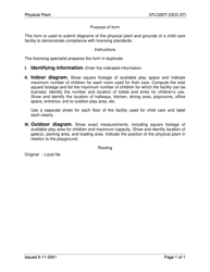 Document preview: Instructions for Form 07LC057E, OCC-57 Physical Plant - Oklahoma