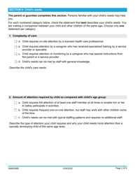 Form 08AD006E (ADM-123) Certification for Special Needs Rate for Licensed Child Care Homes and Centers - Oklahoma, Page 2