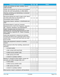 Form 07LC119E Physical Environment Checklist - Oklahoma, Page 4