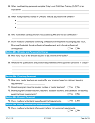 Form 07LC117E Compliance Review for Child Care Programs - Oklahoma, Page 8