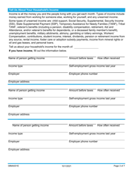 Form 08MA001E (FSS-BR-1-MED) Renew My Medical Benefits - Oklahoma, Page 3