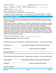 Formulario 08MA001S (FSS-BR-1-MED) &quot;Renovar Mi Prestaciones Medicas&quot; - Oklahoma (Spanish), Page 3