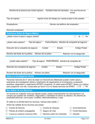 Formulario 08MA001S (FSS-BR-1-MED) &quot;Renovar Mi Prestaciones Medicas&quot; - Oklahoma (Spanish), Page 4