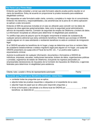 Formulario 08MA001S (FSS-BR-1-MED) &quot;Renovar Mi Prestaciones Medicas&quot; - Oklahoma (Spanish), Page 7