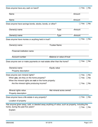 Form 08MA006E Asset Information - Oklahoma, Page 3