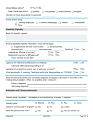 Form 08MA022E Medical Social Summary - Oklahoma, Page 2