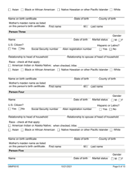 Form 08MP001E Request for Benefits - Oklahoma, Page 6