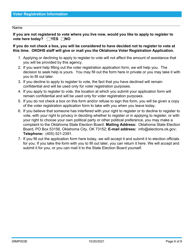 Form 08MP003E Responsibilities and Signature for Benefits - Oklahoma, Page 6