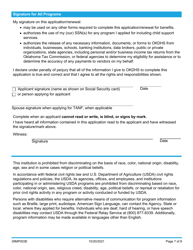 Form 08MP003E Responsibilities and Signature for Benefits - Oklahoma, Page 7