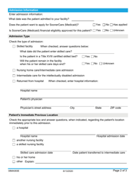 Form 08MA083E Notification Regarding Patient in a Nursing Facility - Oklahoma, Page 2