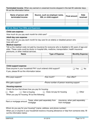 Form 08MP002E Eligibility Information for Benefits - Oklahoma, Page 5